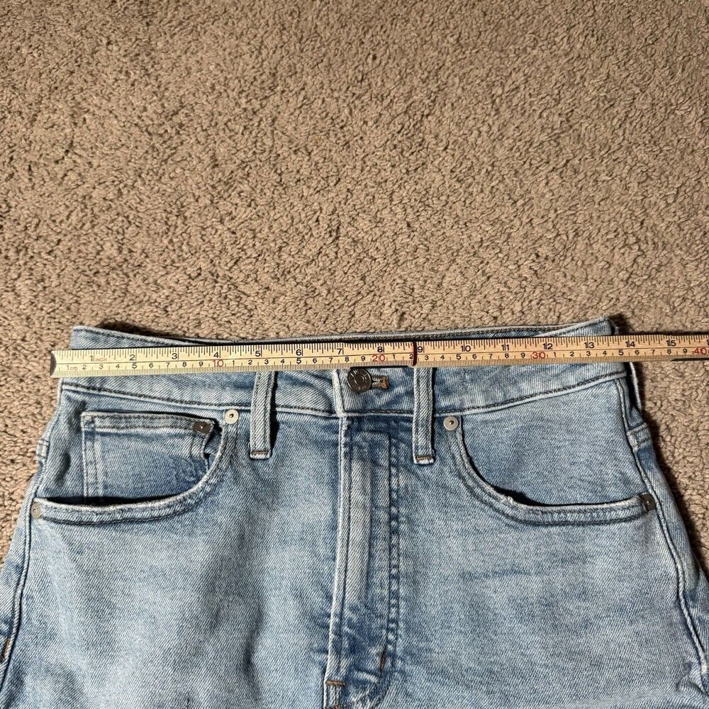 Madewell Women’s The Curvy Perfect Vintage Jean Shorts Denim Y2K Summer Sz 27P - Picture 3 of 8